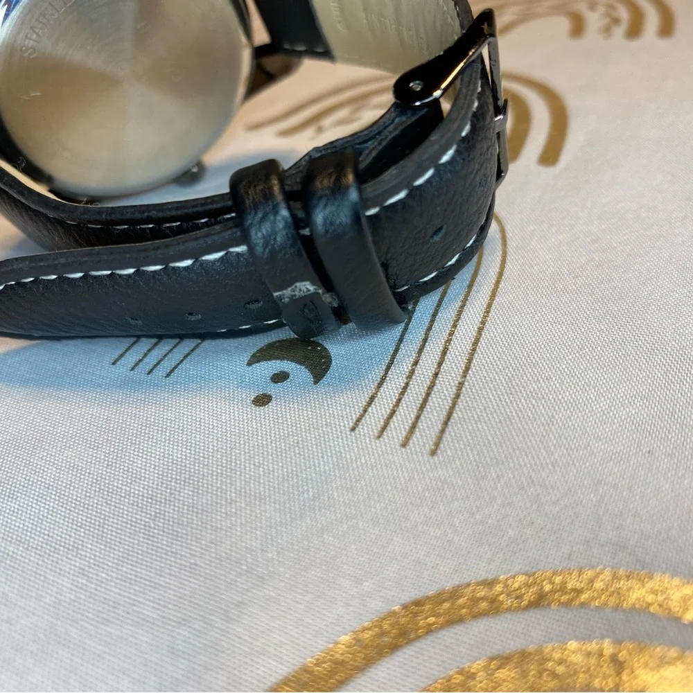 Caribbean Joe Beige and Black Chronograph Watch